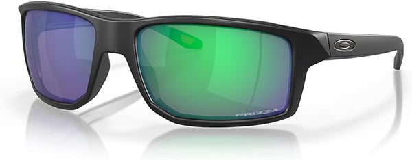 OAKLEY MEN'S GIBSTON SQUARE SUNGLASSES, MATTE BLACK/PRIZM JADE, OO9449 60