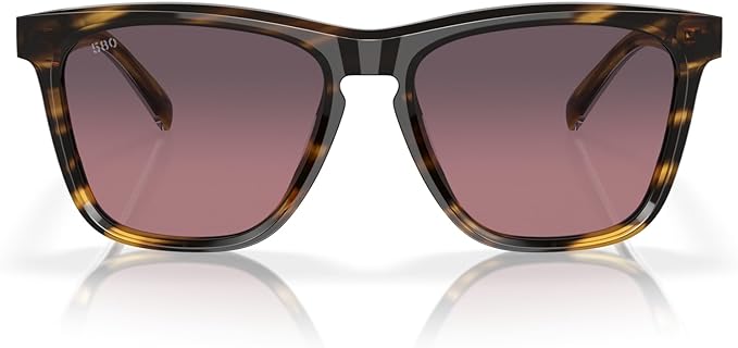 COSTA DEL MAR ULU SUNGLASSES, TORTOISE/ROSE GRADIENT 580G, 56