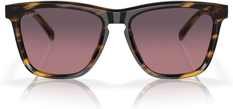 COSTA DEL MAR ULU SUNGLASSES, TORTOISE/ROSE GRADIENT 580G, 56