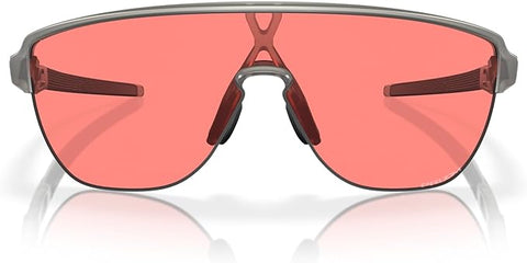 OAKLEY MEN'S  CORRIDOR RECTANGULAR SUNGLASSES, MATTE GREY INK/PRIZM PEACH, 0OO9248 42