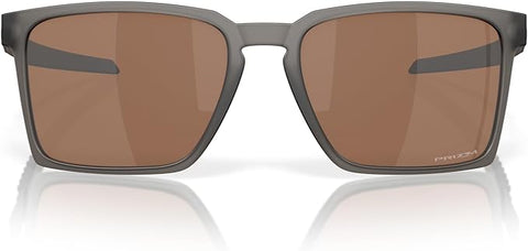 OAKLEY EXCHANGE SUN RECTANGULAR SUNGLASSES, SATIN GREY SMOKE/PRIZM TUNGSTEN, OO9483 56