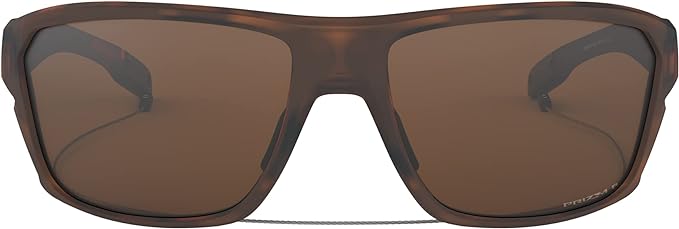 OAKLEY MEN'S SPLIT SHOT RECTANGULAR SUNGLASSES, MATTE BROWN TORTOISE/PRIZM TUNGSTEN POLARIZED, OO9416 64