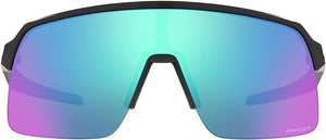 OAKLEY MEN'S SUTRO LITE RECTANGULAR SUNGLASSES, MATTE BLACK/PRIZM SAPPHIRE, OO9463 39