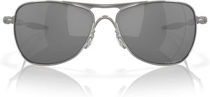 OAKLEY MEN'S CROSSHAIR AVIATOR SUNGLASSES, LEAD/PRIZM BLACK POLARIZED, OO4060 61