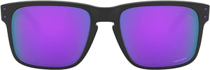 OAKLEY MEN'S HOLBROOK SQUARE SUNGLASSES, MATTE BLACK/PRIZM VIOLET, OO9102 55