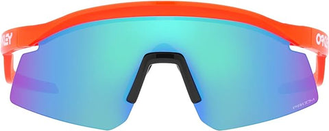 OAKLEY MEN'S HYDRA GLASSES ORANGE NEON/PRIZM SAPPHIRE, 0OO9229 37