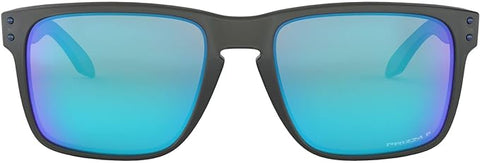 OAKLEY MEN'S HOLBROOK XL SQUARE SUNGLASSES, GREY SMOKE/PRIZM SAPPHIRE IRIDIUM POLARIZED, OO9417 59