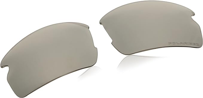 OAKLEY FLAK 2.0 RECTANGULAR REPLACEMENT SUNGLASS LENSES, PRIZM CHROME POLARIZED, AOO9295LS 59