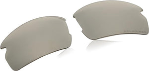 OAKLEY FLAK 2.0 RECTANGULAR REPLACEMENT SUNGLASS LENSES, PRIZM CHROME POLARIZED, AOO9295LS 59