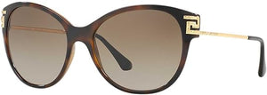 VERSACE VE4316B SUNGLASSES DIAMETER HAVANA FRAME BROWN, 57