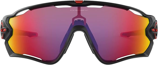 OAKLEY MEN'S JAWBREAKER RECTANGULAR SUNGLASSES, MATTE BLACK/PRIZM ROAD, OO9290 31