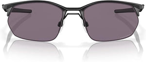 OAKLEY MEN'S WIRE TAP 2.0 RECTANGULAR SUNGLASSES, SATIN BLACK/PRIZM GREY, OO4145 60