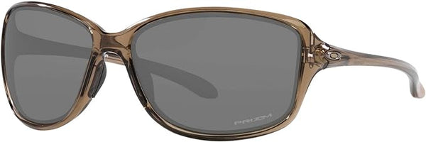 OAKLEY WOMEN'S COHORT RECTANGULAR SUNGLASSES, BROWN SMOKE/PRIZM BLACK, OO9301 61