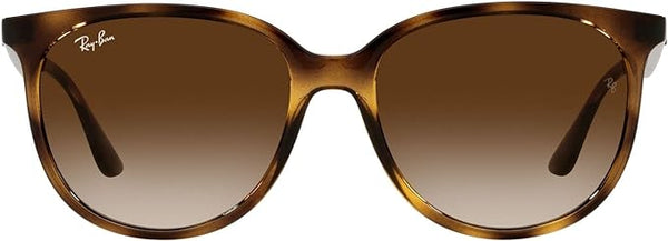 RAY-BAN WOMEN'S SQUARE SUNGLASSES, HAVANA/GRADIENT BROWN, RB4378 54