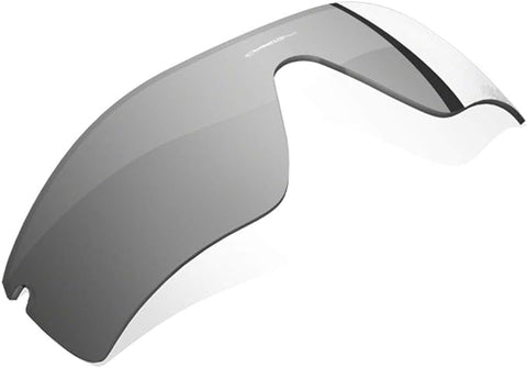 OAKLEY RADARLOCK PATH RECTANGULAR REPLACEMENT SUNGLASS LENSES, BLACK POLARIZED, AOO9181LS 38