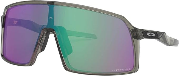 OAKLEY MEN'S SUTRO RECTANGULAR SUNGLASSES, GREY INK/PRIZM ROAD JADE, OO9406 37