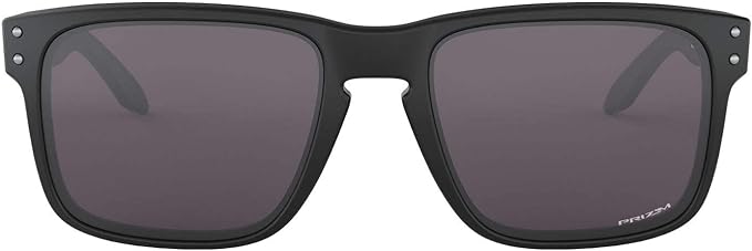 OAKLEY MEN'S HOLBROOK PRIZM GRAY/MATTE BLACK SUNGLASSES, OO9102 55