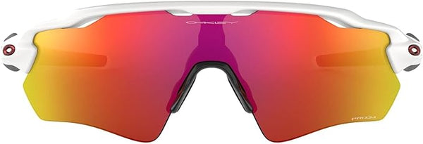 OAKLEY MEN'S  RADAR EV PATH RECTANGULAR SUNGLASSES, POLISHED WHITE GREY/PRIZM RUBY, OO9208 38