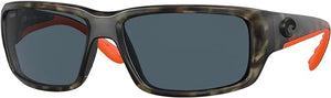 COSTA DEL MAR FANTAIL SUNGLASSES WETLANDS GRAY 580P LENS, 59