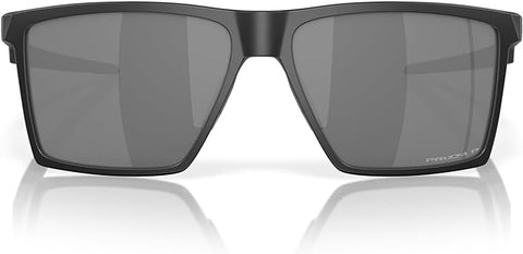 OAKLEY FUTURITY SUN RECTANGULAR SUNGLASSES, SATIN BLACK/PRIZM BLACK POLARIZED, OO9482 57