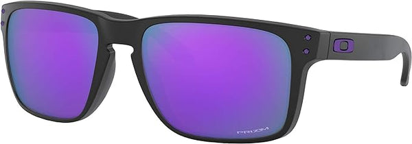 OAKLEY MEN'S HOLBROOK XL SQUARE SUNGLASSES, MATTE BLACK/PRIZM VIOLET, OO9417 59