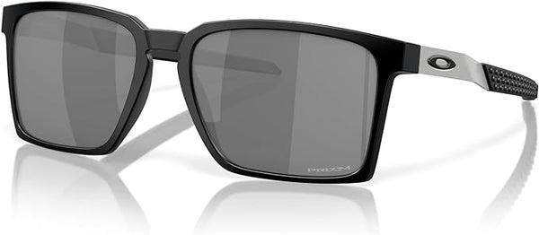 OAKLEY EXCHANGE SUN RECTANGULAR SUNGLASSES, SATIN BLACK/PRIZM BLACK, OO9483 56