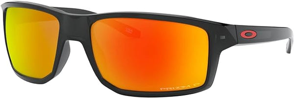 OAKLEY MEN'S GIBSTON SQUARE SUNGLASSES, BLACK INK/PRIZM RUBY POLARIZED, OO9449 60