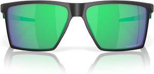 OAKLEY FUTURITY SUN RECTANGULAR SUNGLASSES, SATIN BLACK/PRIZM JADE, OO9482 57