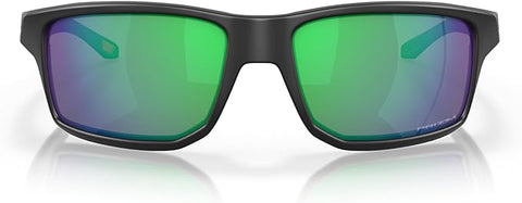 OAKLEY MEN'S GIBSTON SQUARE SUNGLASSES, MATTE BLACK/PRIZM JADE, OO9449 60