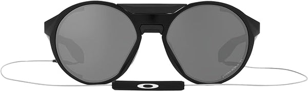 OAKLEY MEN'S CLIFDEN ROUND SUNGLASSES, MATTE BLACK/PRIZM BLACK POLARIZED, OO9440 54