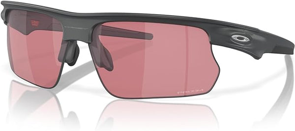 OAKLEY MEN'S BISPHAERA RECTANGULAR SUNGLASSES, MATTE CARBON/PRIZM DARK GOLF, OO9400 68