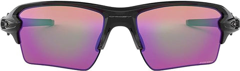 OAKLEY MEN'S FLAK 2.0 XL RECTANGULAR SUNGLASSES, POLISHED BLACK/PRIZM GOLF, OO9188 59