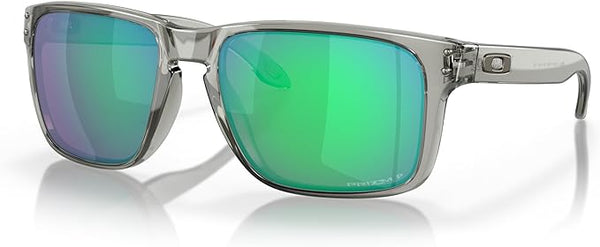 OAKLEY MEN'S HOLBROOK XL SQUARE SUNGLASSES, GREY INK/PRIZM JADE POLARIZED, OO9417 59