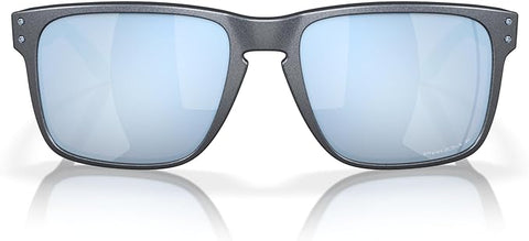 OAKLEY MEN'S HOLBROOK XL SQUARE SUNGLASSES, BLUE STEEL/PRIZM DEEP WATER POLARIZED, OO9417 59