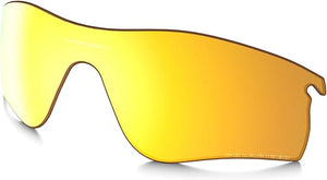 OAKLEY RADARLOCK PATH RECTANGULAR REPLACEMENT SUNGLASS LENSES, 24K GOLD POLARIZED, AOO9181LS 38