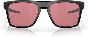 OAKLEY MEN'S LEFFINGWELL RECTANGULAR SUNGLASSES, MATTE BLACK/PRIZM DARK GOLF, OO9100 57