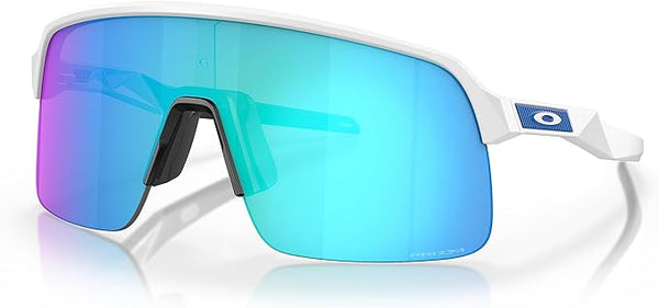 OAKLEY MEN'S SUTRO LITE RECTANGULAR SUNGLASSES, MATTE WHITE/PRIZM SAPPHIRE, OO9463 39