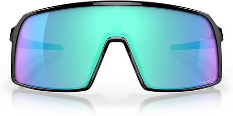 OAKLEY MEN'S SUTRO RECTANGULAR SUNGLASSES, POLISHED BLACK/PRIZM SAPPHIRE, OO9406 37