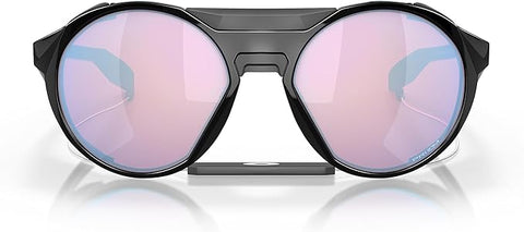 OAKLEY MEN'S CLIFDEN ROUND SUNGLASSES, POLISHED BLACK/PRIZM SNOW SAPPHIRE IRIDIUM, OO9440 54