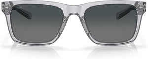 COSTA DEL MAR MAN SUNGLASSES SHINY LIGHT CRYSTAL GRAY FRAME, GRAY GRADIENT LENSES, 55