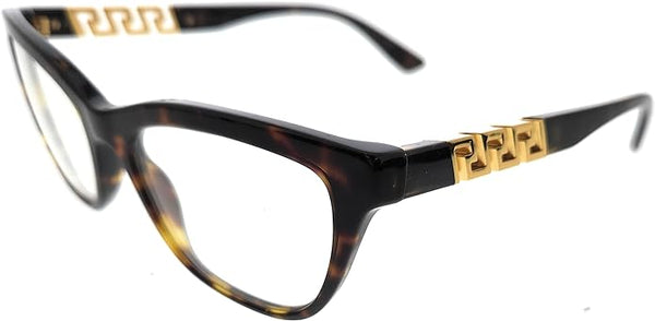 EYEGLASSES VERSACE VE 3318 108 HAVANA, 52