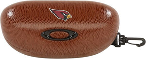 OAKLEY NFL COLLECTION FOOTBALL SUNGLASS CASE EYEGLASS, PHILADELPHIA EAGLES BROWN, ONE SIZE