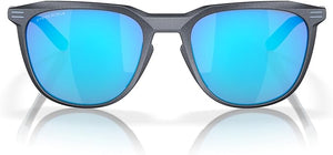 OAKLEY MEN'S THURSO LOW BRIDGE FIT SQUARE SUNGLASSES, BLUE STEEL/PRIZM SAPPHIRE, OO9286A 54