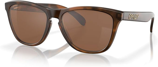 OAKLEY FROGSKINS SQUARE SUNGLASSES, MATTE BROWN TORTOISE/PRIZM TUNGSTEN, OO9013 55