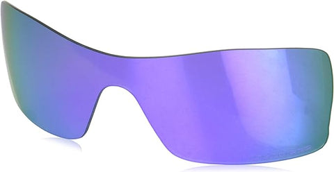 OAKLEY BATWOLF RECTANGULAR REPLACEMENT SUNGLASS LENSES, PRIZM VIOLET POLARIZED, AOO9101LS 27