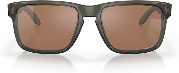 OAKLEY MEN'S HOLBROOK SQUARE SUNGLASSES, MATTE OLIVE INK/PRIZM TUNGSTEN, OO9102 55