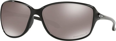 OAKLEY WOMEN'S COHORT RECTANGULAR SUNGLASSES, POLISHED BLACK/PRIZM BLACK POLARIZED, OO9301 61