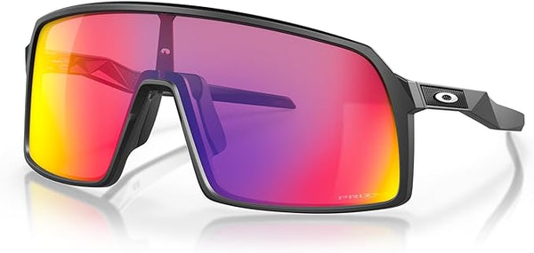 OAKLEY MEN'S SUTRO RECTANGULAR SUNGLASSES, MATTE BLACK/PRIZM ROAD, OO9406 37