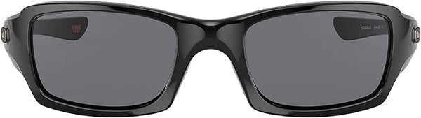 OAKLEY MEN'S  FIVES SQUARED RECTANGULAR SUNGLASSES, POLISHED BLACK/GREY, OO9238 54