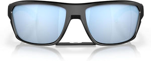 OAKLEY MEN'S SPLIT SHOT RECTANGULAR SUNGLASSES, MATTE BLACK/PRIZM DEEP WATER POLARIZED, OO9416 64